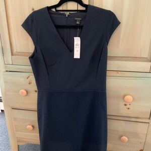 Ann Taylor Navy Business Casual Dress WITH TAGS